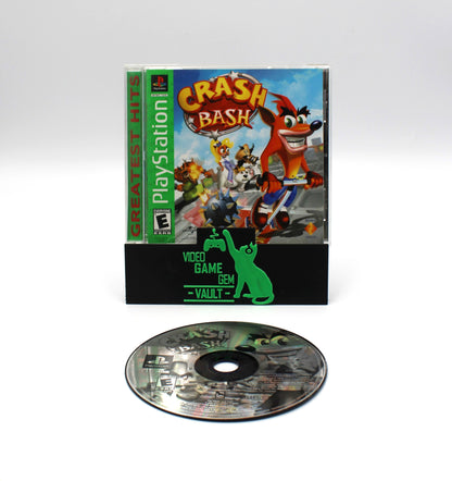 Crash Bash (Sony PlayStation, PS1, 2000) CIB & Tested [Greatest Hits]