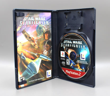 Star Wars: Starfighter (Sony PlayStation 2, PS2, 2002) Greatest Hits, Complete CIB