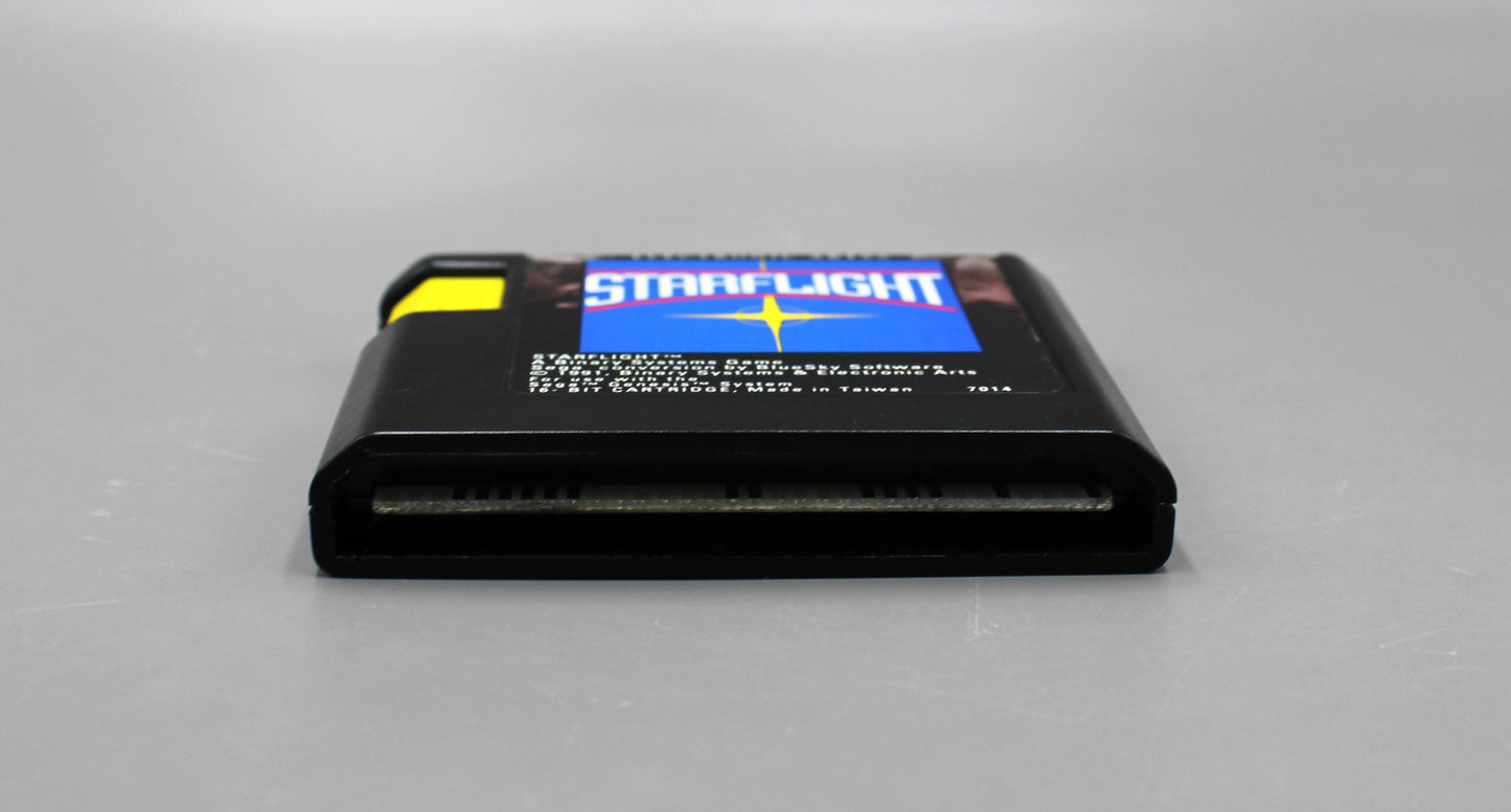 Starflight (Sega Genesis, 1991) No Manual, Tested!