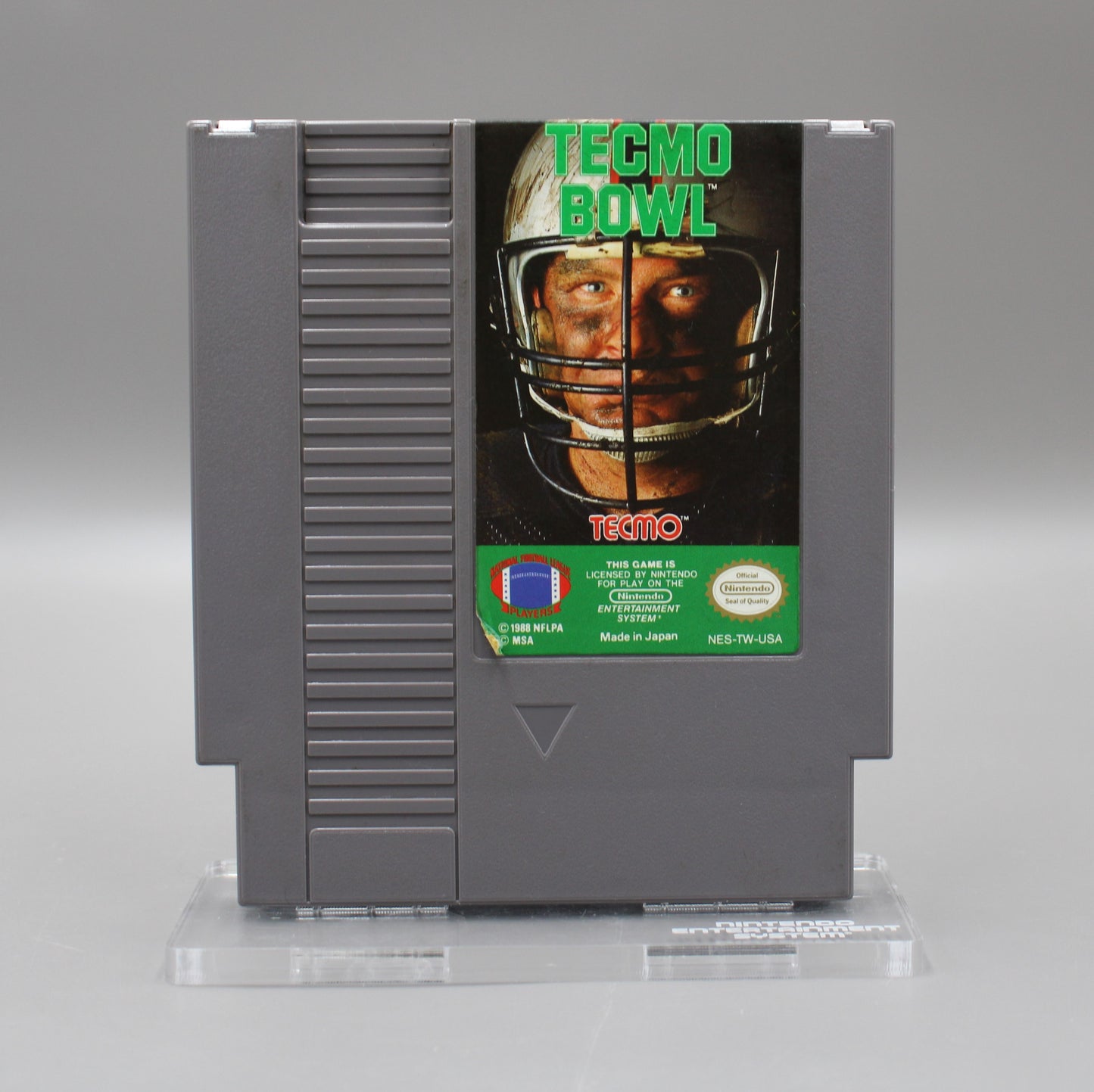 Tecmo Bowl (Nintendo NES, 1989) Game Cartridge, Cleaned & Tested!