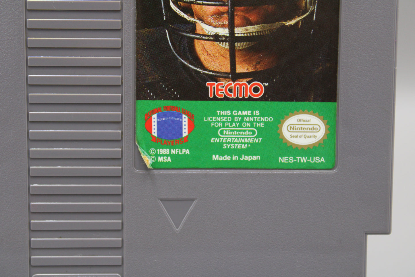 Tecmo Bowl (Nintendo NES, 1989) Game Cartridge, Cleaned & Tested!