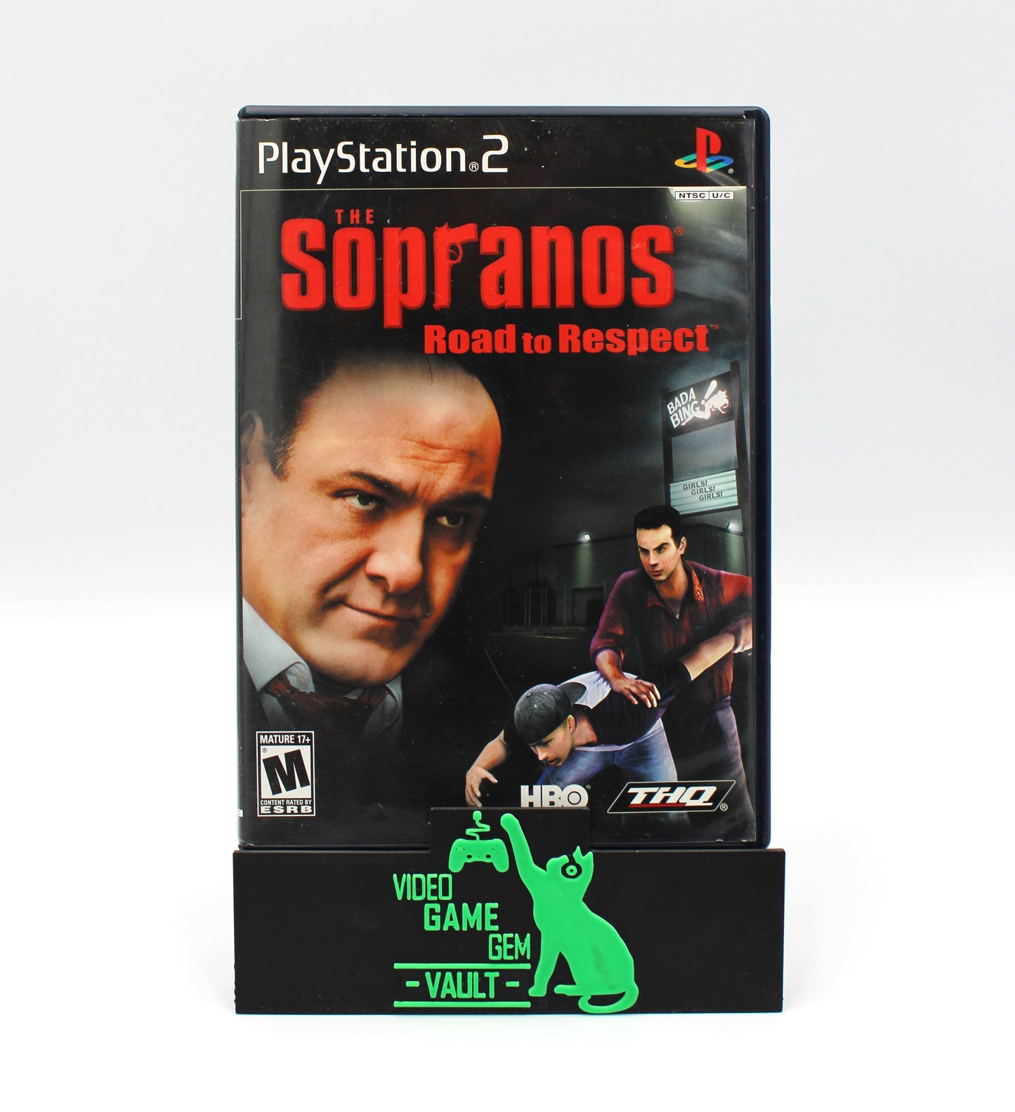 Sopranos: Road to Respect (PlayStation 2, PS2, 2006) CIB + Manual, Tested!