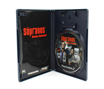 Sopranos: Road to Respect (PlayStation 2, PS2, 2006) CIB + Manual, Tested!