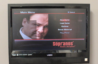 Sopranos: Road to Respect (PlayStation 2, PS2, 2006) CIB + Manual, Tested!